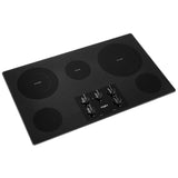 36-inch Electric Ceramic Glass Cooktop with Two Dual Radiant Elements