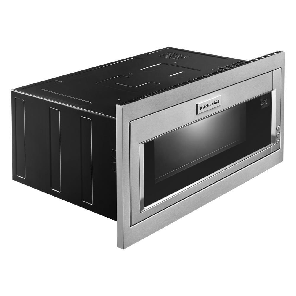 1000 Watt Built-In Low Profile Microwave with Slim Trim Kit