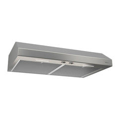 Broan 36-Inch 300 Max Blower CFM 1.5 Sones Stainless Steel Range Hood ENERGY STAR® certified