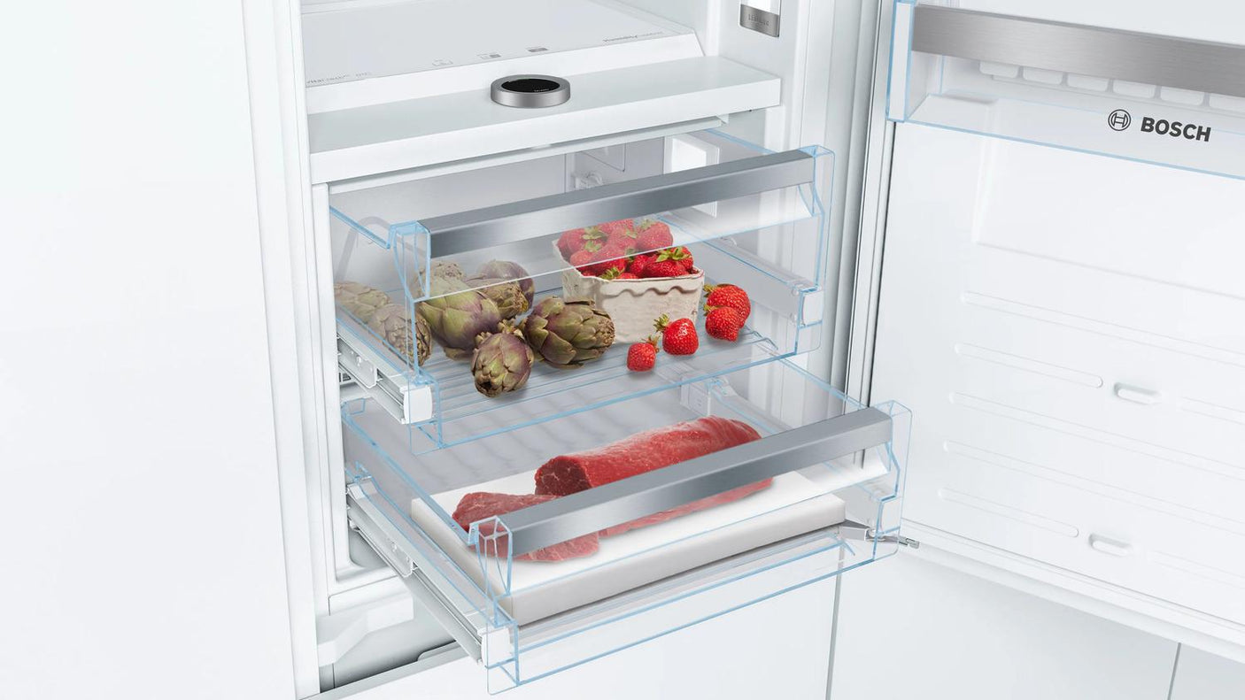 800 Series Built-in Bottom Freezer Refrigerator 22" Softclose® Flat Hinge