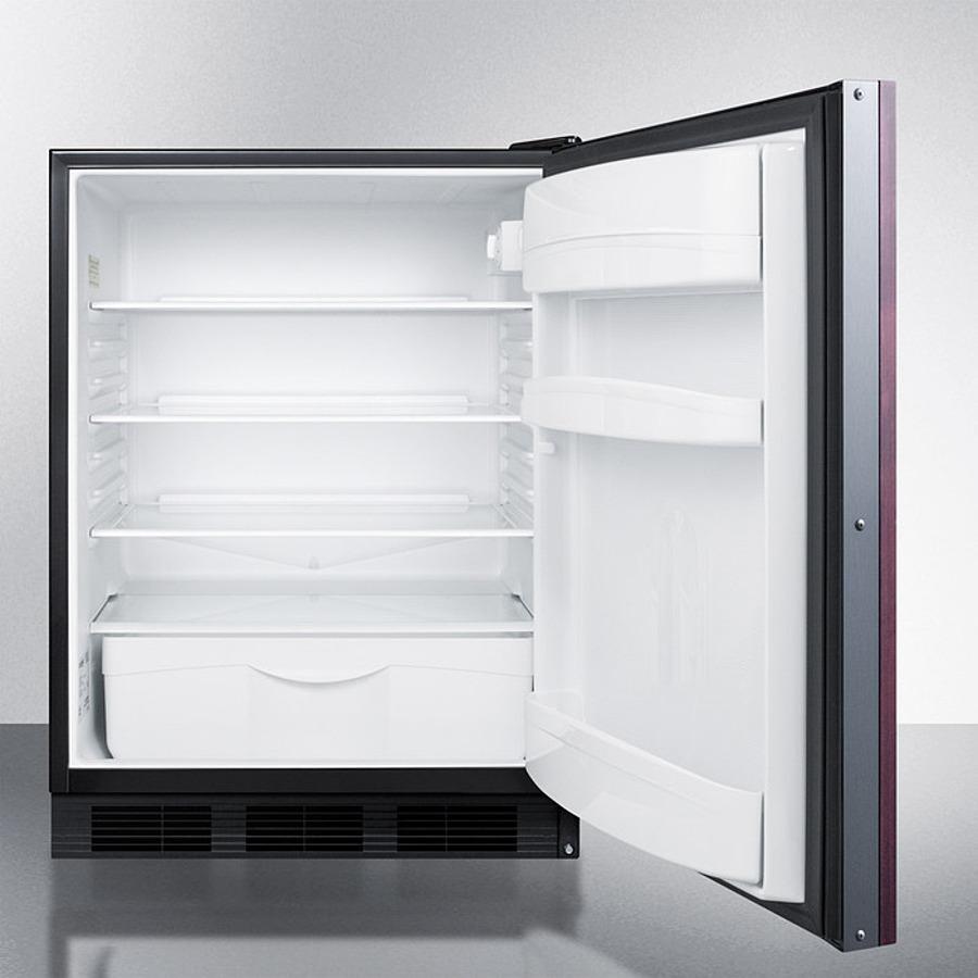 24" Wide Built-in All-refrigerator, ADA Compliant (panel Not Included)