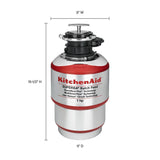 1-Horsepower Batch Feed Food Waste Disposer