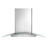 36" Modern Glass Wall Mount Range Hood