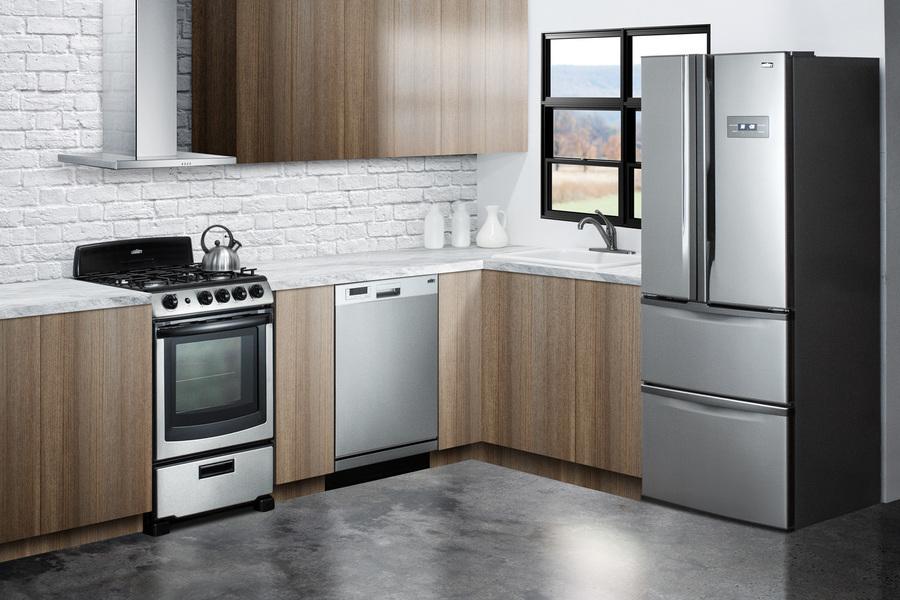 24" Wide Built-in Dishwasher, ADA Compliant