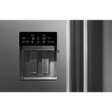 RISE™ 48" Built-In Side-By-Side Refrigerator with External Ice and Water Dispenser