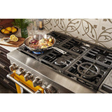 KitchenAid® 48'' Smart Commercial-Style Dual Fuel Range with Griddle