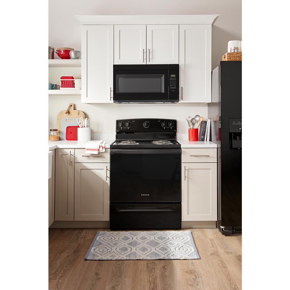 Amana® 30-inch Electric Range with Easy-Clean Glass Door