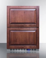 24" Wide Built-in 2-drawer All-freezer