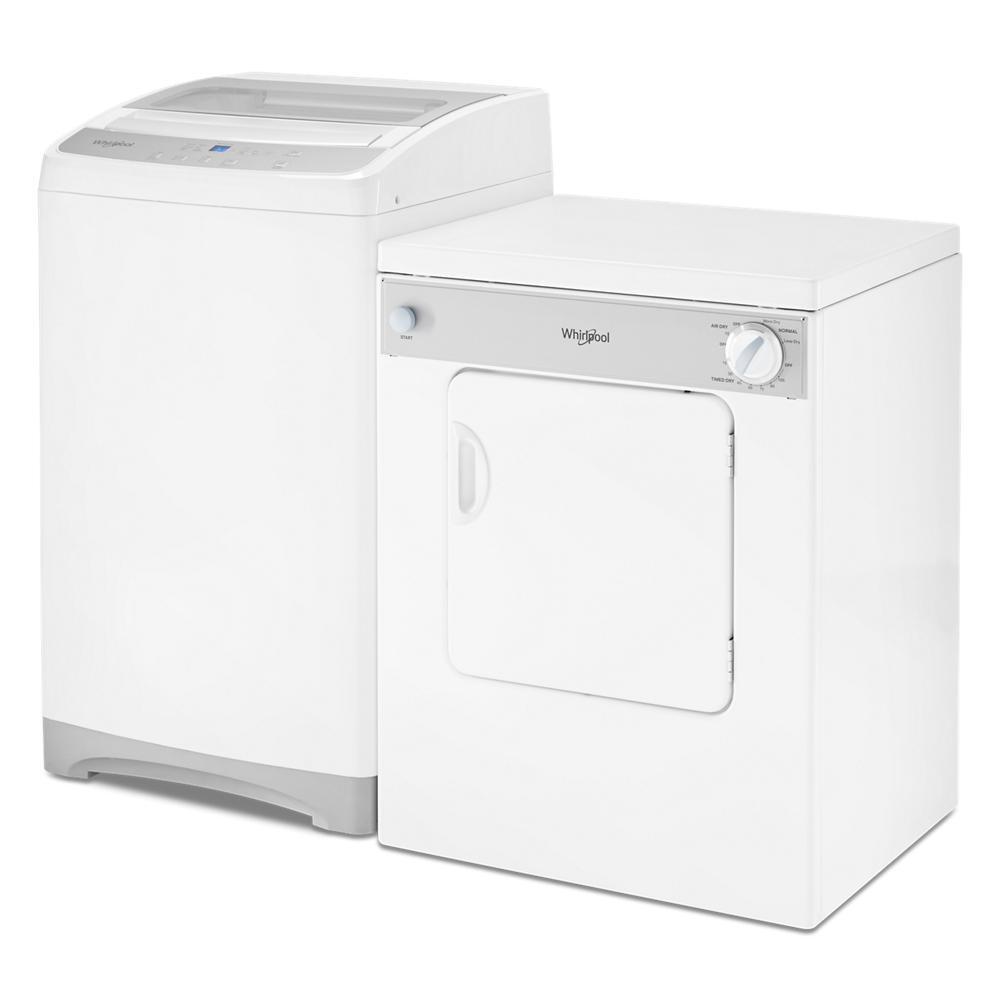 3.4 cu. ft. Compact Front Load Dryer with Flexible Installation