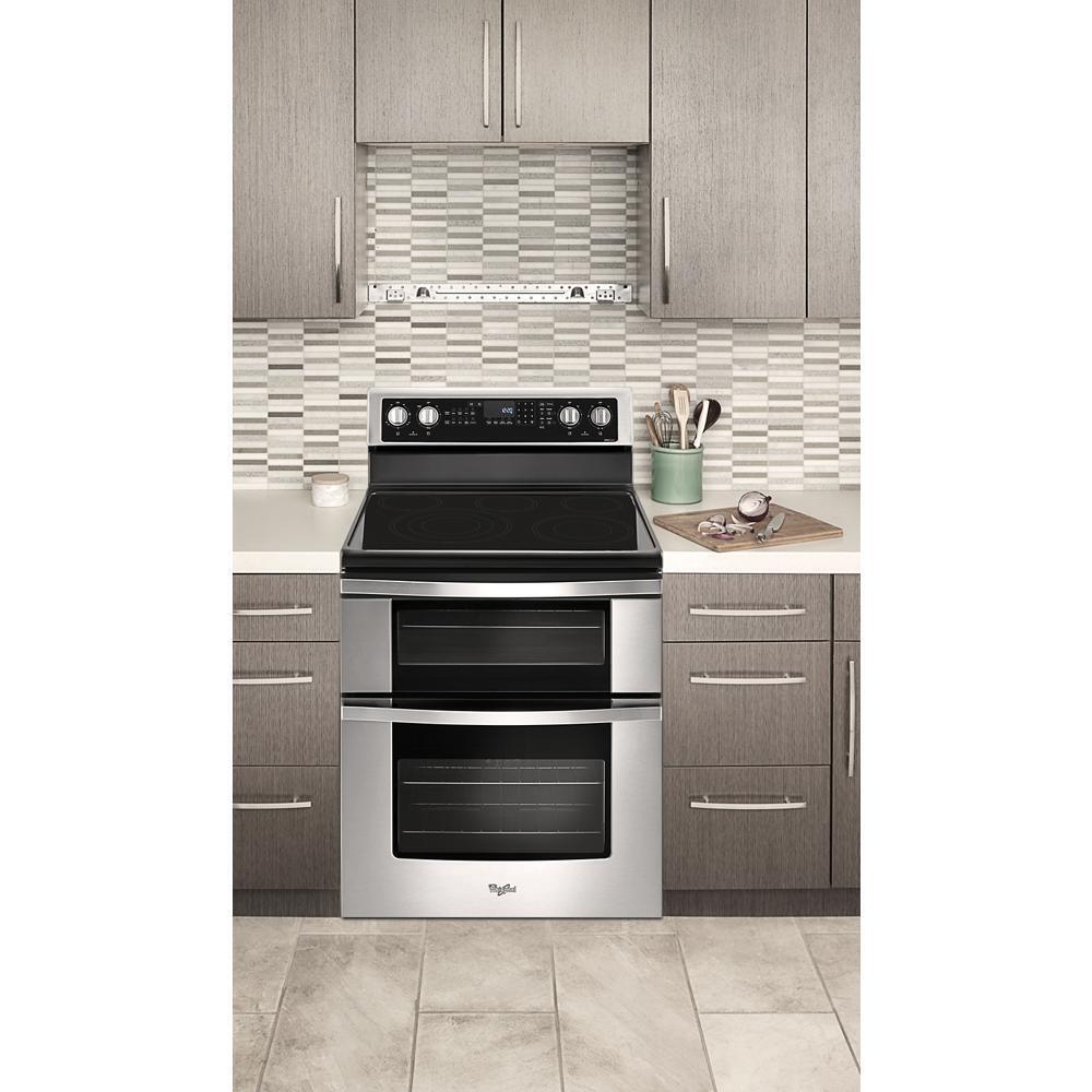 6.7 Cu. Ft. Electric Double Oven Range with True Convection