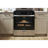 5.1 Cu. Ft. Freestanding Gas Range with Broiler Drawer