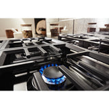 KitchenAid® 48'' Smart Commercial-Style Dual Fuel Range with Griddle