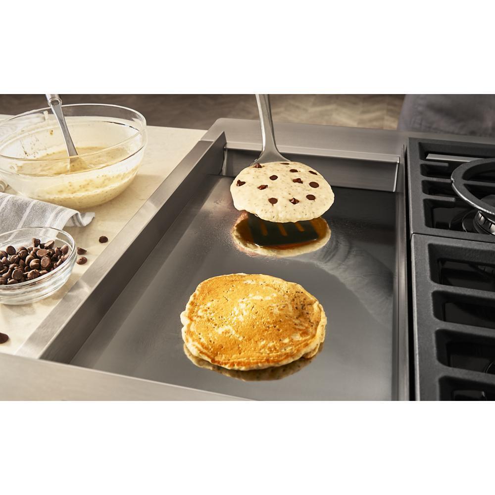 KitchenAid® 48'' Smart Commercial-Style Gas Range with Griddle