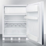 24" Wide Built-in Refrigerator-freezer, ADA Compliant