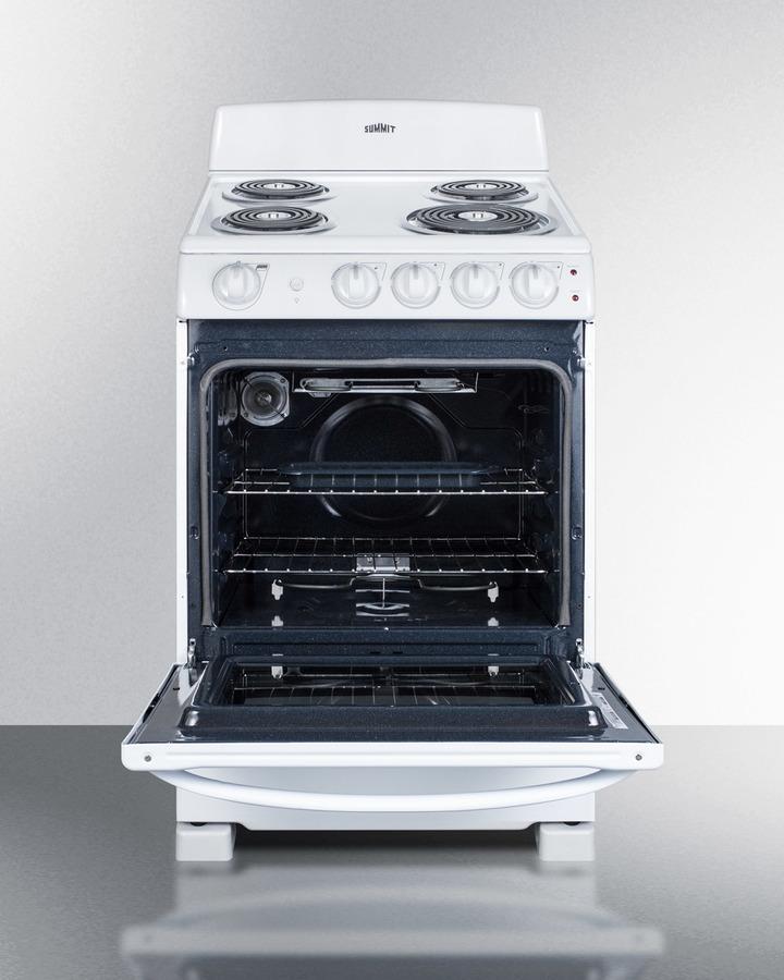 24" Wide Electric Coil Range