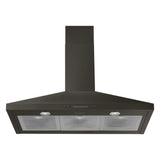 36" Chimney Wall Mount Range Hood with Dishwasher-Safe Grease Filters