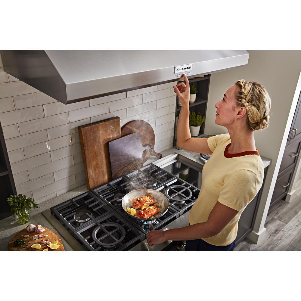 KitchenAid® 48'' 6-Burner Commercial-Style Gas Rangetop with Griddle