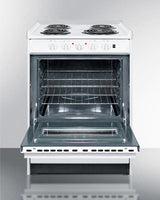 24" Wide Electric Coil Top Range