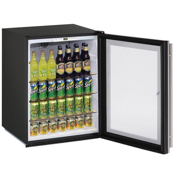 Ada24rgl 24" Refrigerator With Stainless Frame Finish and Lock (115 V/60 Hz)