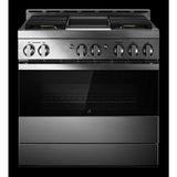 36" NOIR™ Gas Professional-Style Range with Chrome-Infused Griddle