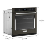 KitchenAid® 27" Single Wall Ovens with Air Fry Mode