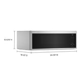 Smart Low Profile Microwave Hood Combination with Dual Fan Ventilation