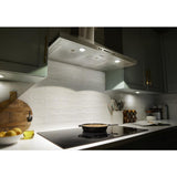 36" Chimney Wall Mount Range Hood with Dishwasher-Safe Grease Filters