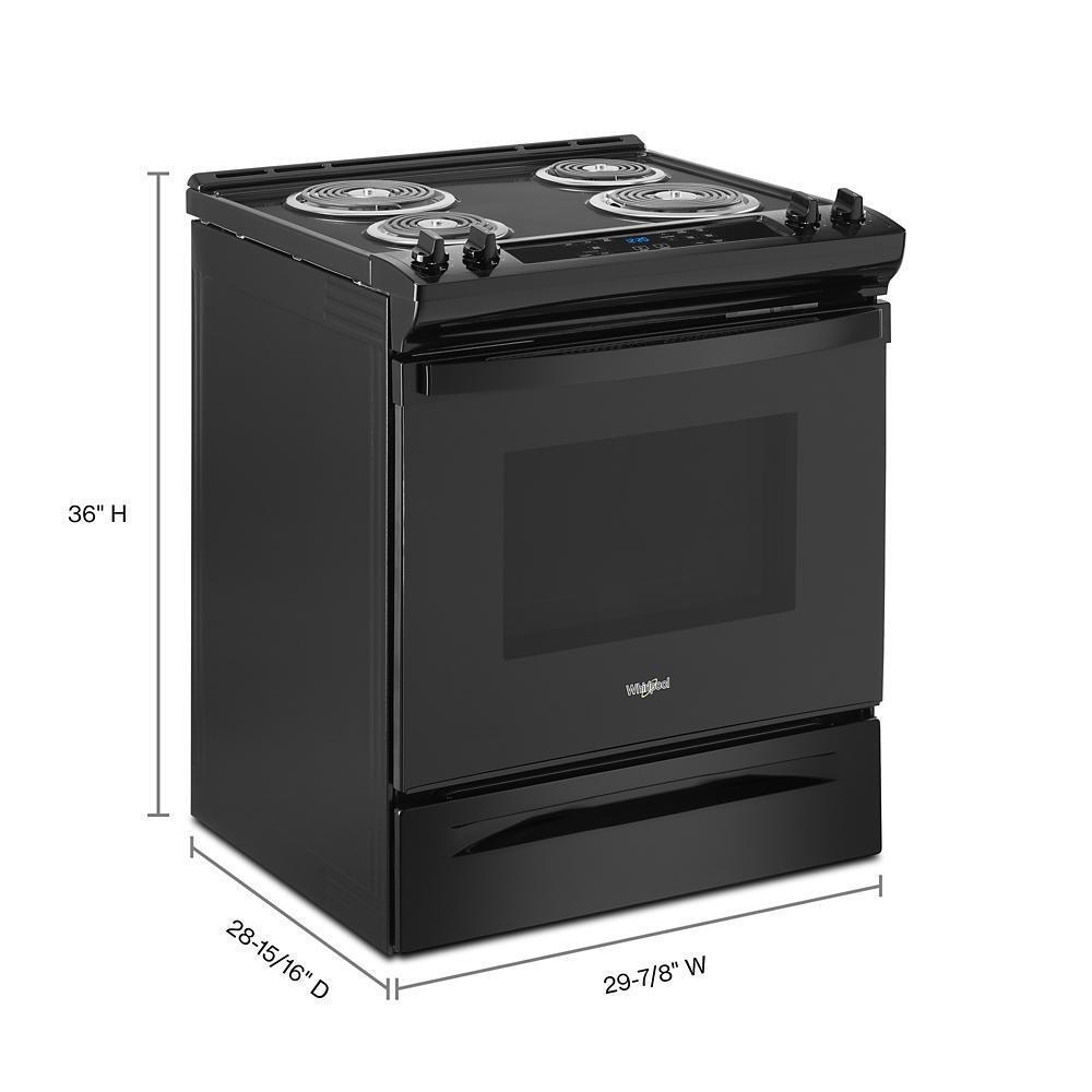 4.8 Cu. Ft. Whirlpool® Electric Range with Frozen Bake™ Technology