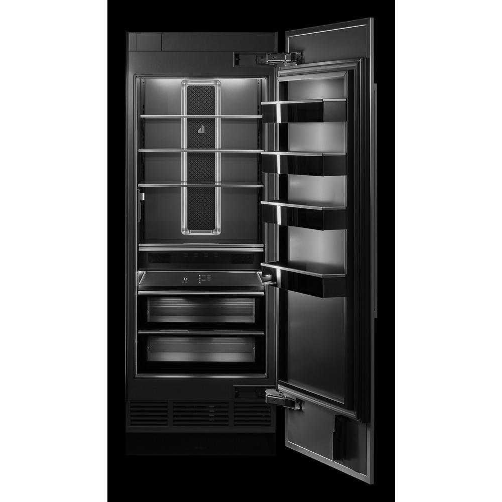 30" Built-In Column Freezer with NOIR™ Panel Kit, Right Swing