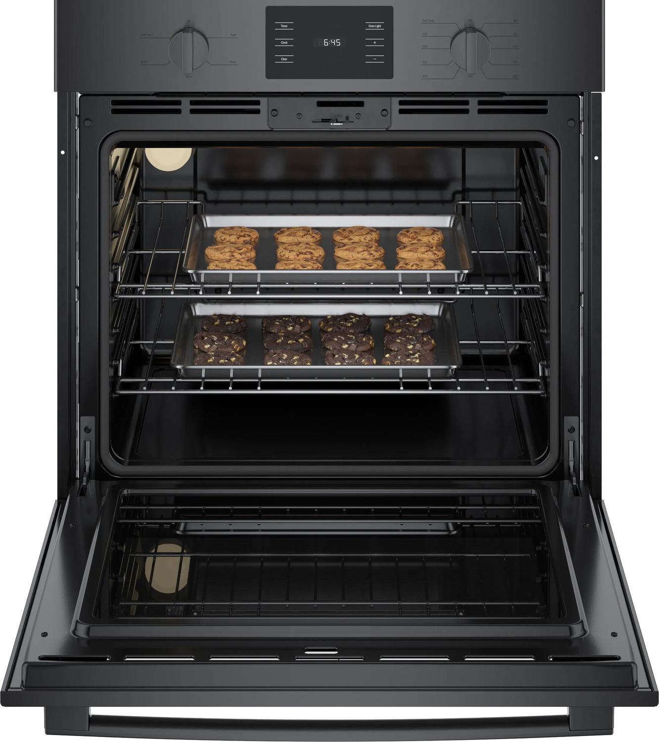 500 Series Single Wall Oven 30" Black Stainless Steel