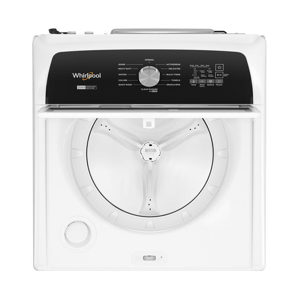 4.7-4.8 Cu. Ft. Top Load Washer with 2 in 1 Removable Agitator