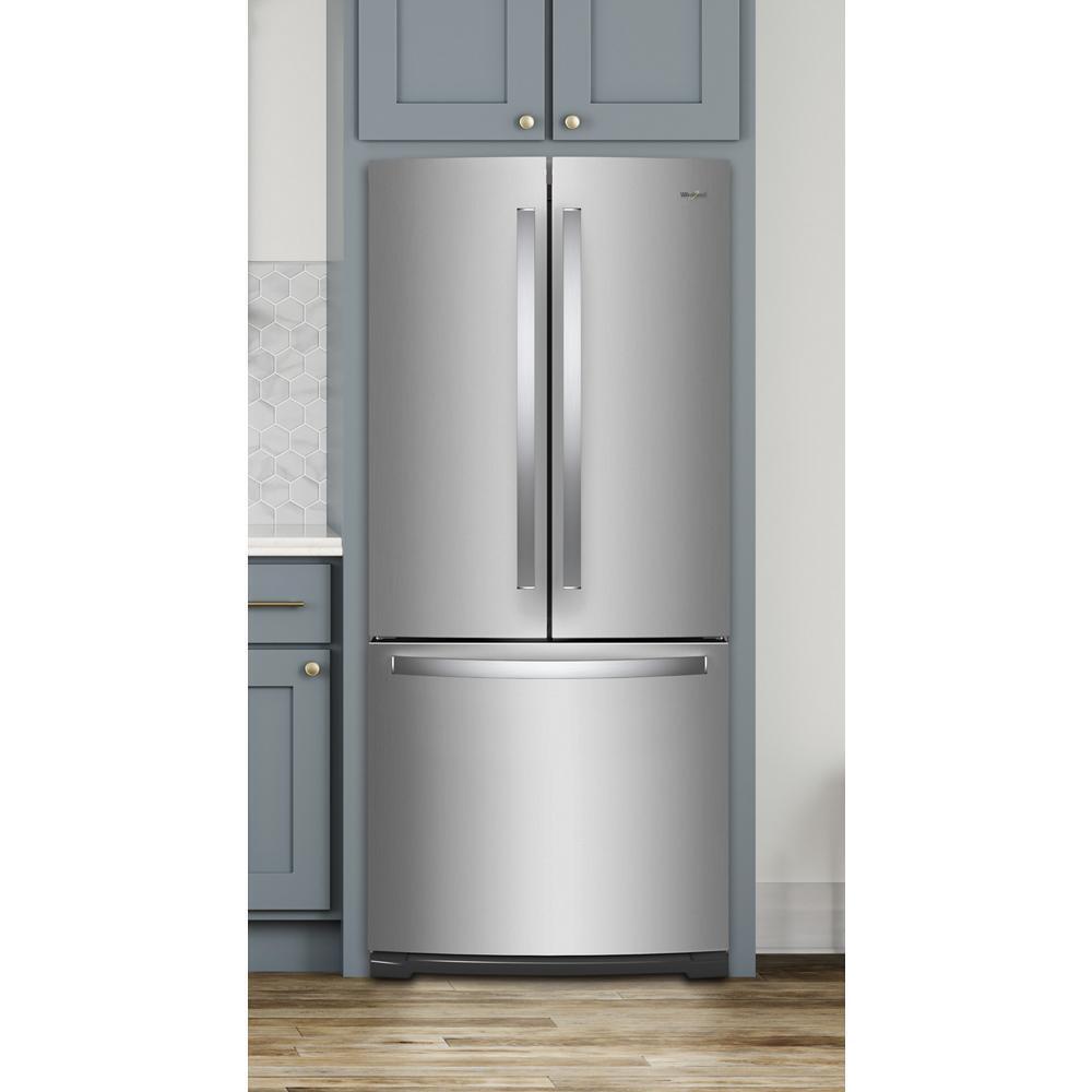 30-inch Wide French Door Refrigerator - 20 cu. ft.