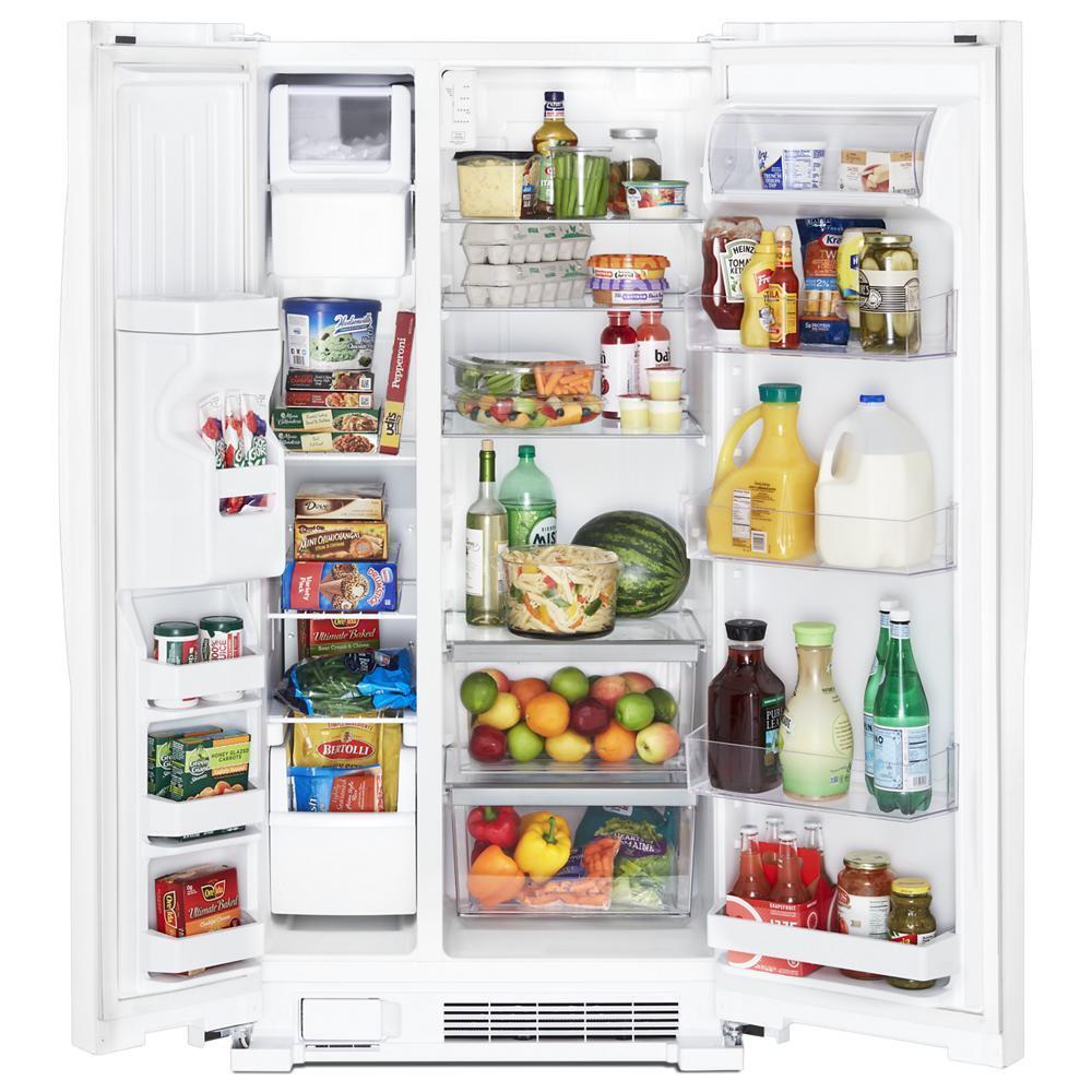 36-inch Wide Side-by-Side Refrigerator - 24 cu. ft.