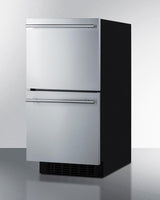 15" Wide 2-drawer All-refrigerator, ADA Compliant (panels Not Included)