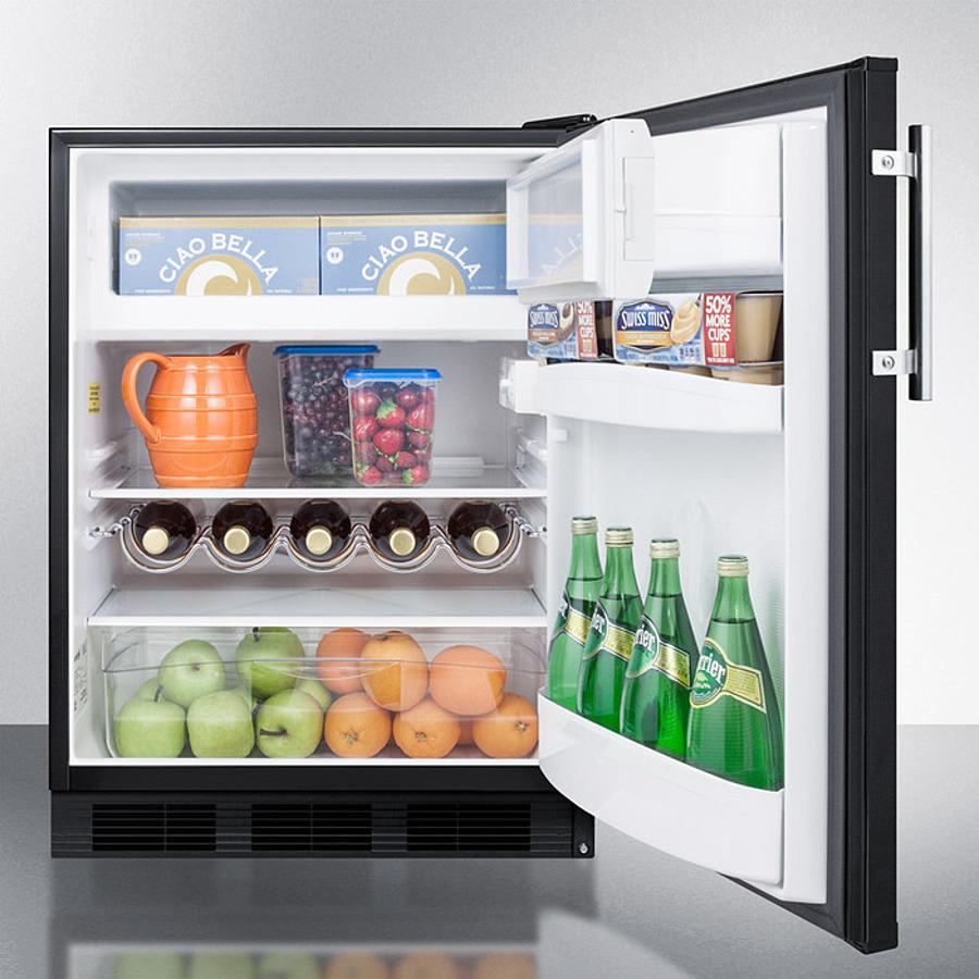 24" Wide Refrigerator-freezer, ADA Compliant