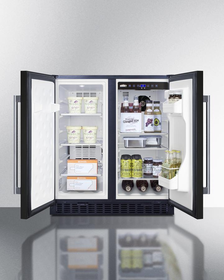 30" Wide Built-in Refrigerator-freezer