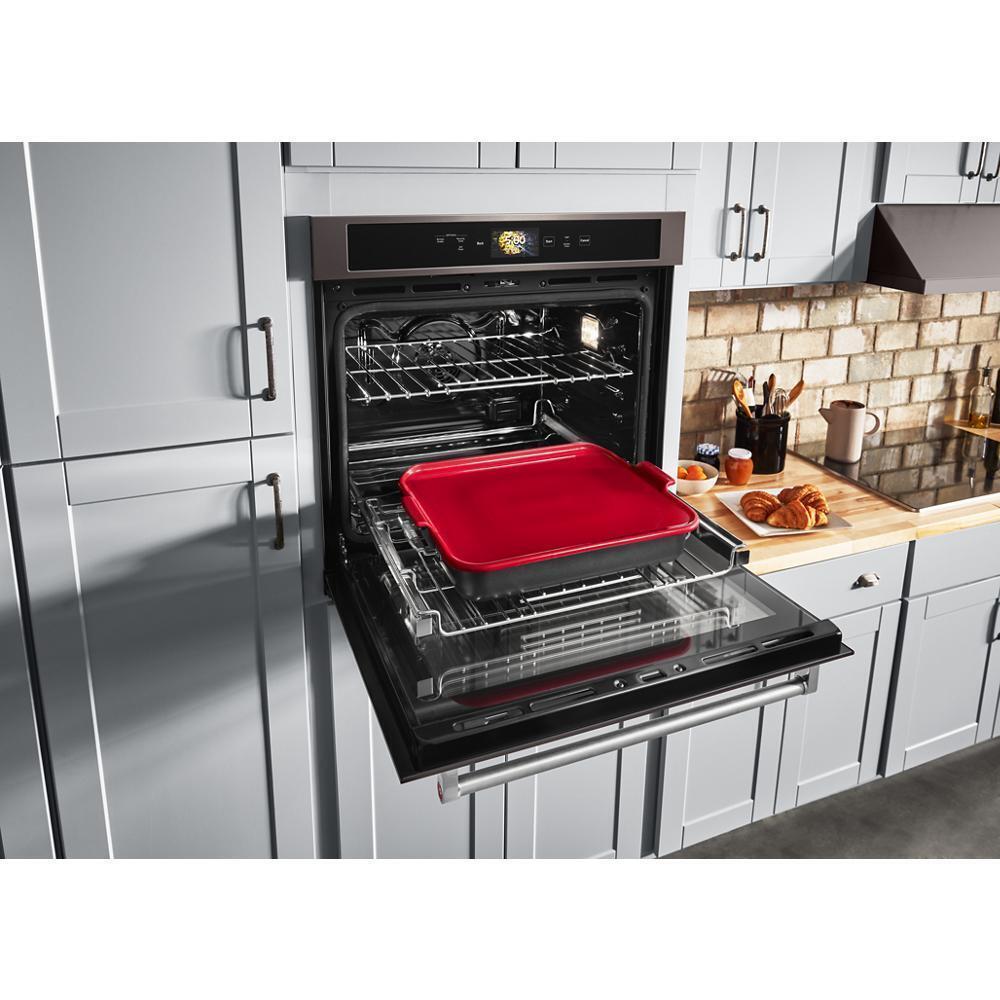 Smart Oven+ 30" Single Oven with Powered Attachments and PrintShield™ Finish