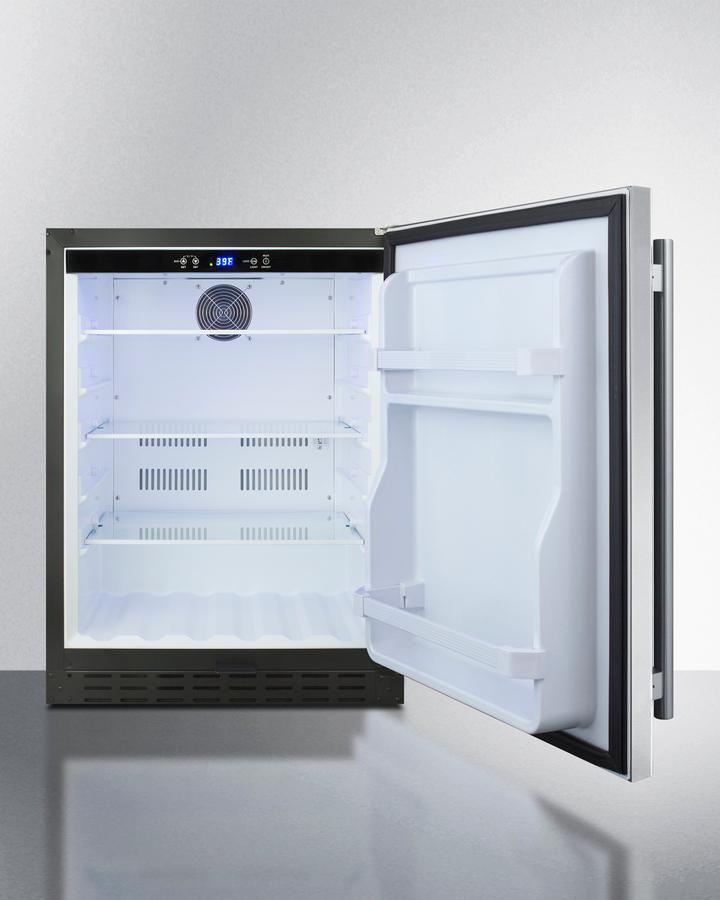 24" Wide Built-in All-refrigerator, ADA Compliant