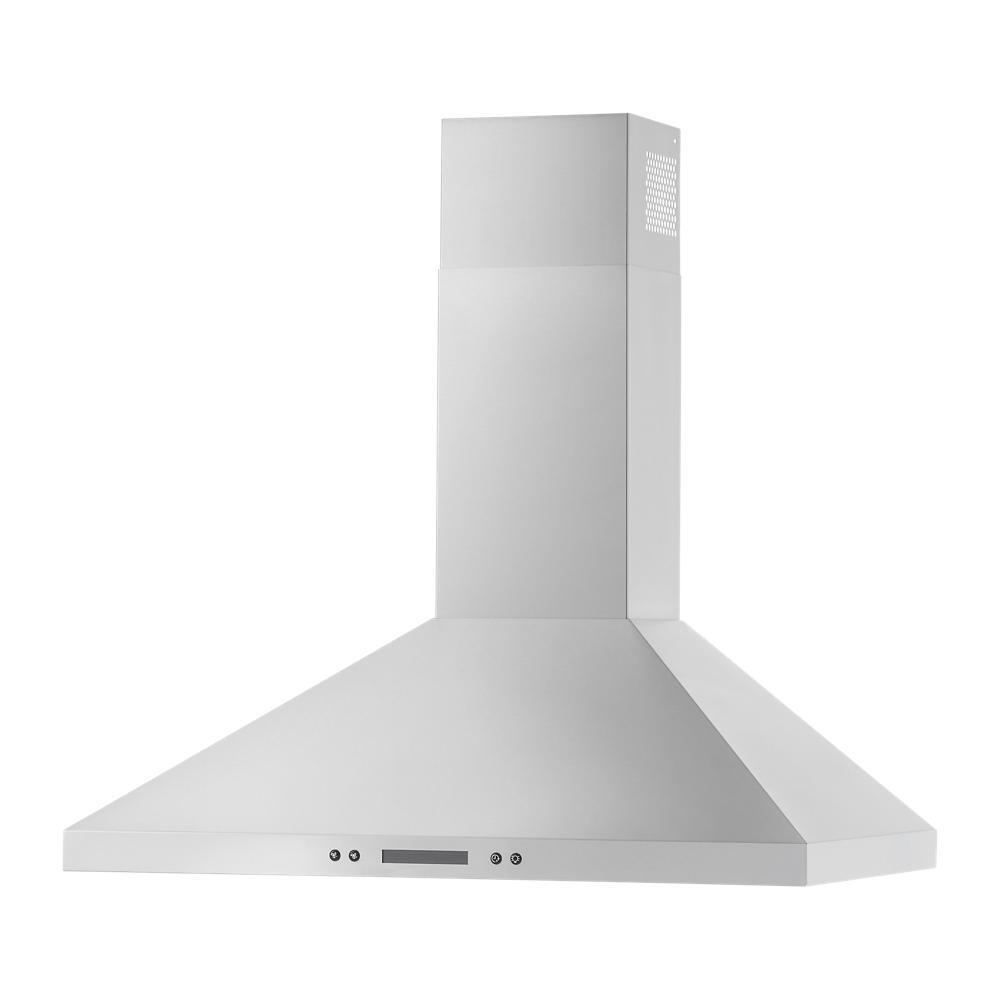 30" Chimney Wall Mount Range Hood with Dishwasher-Safe Grease Filters