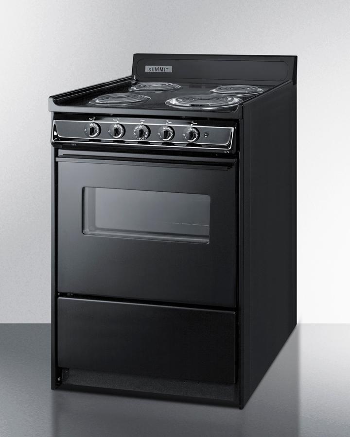 24" Wide Electric Coil Range