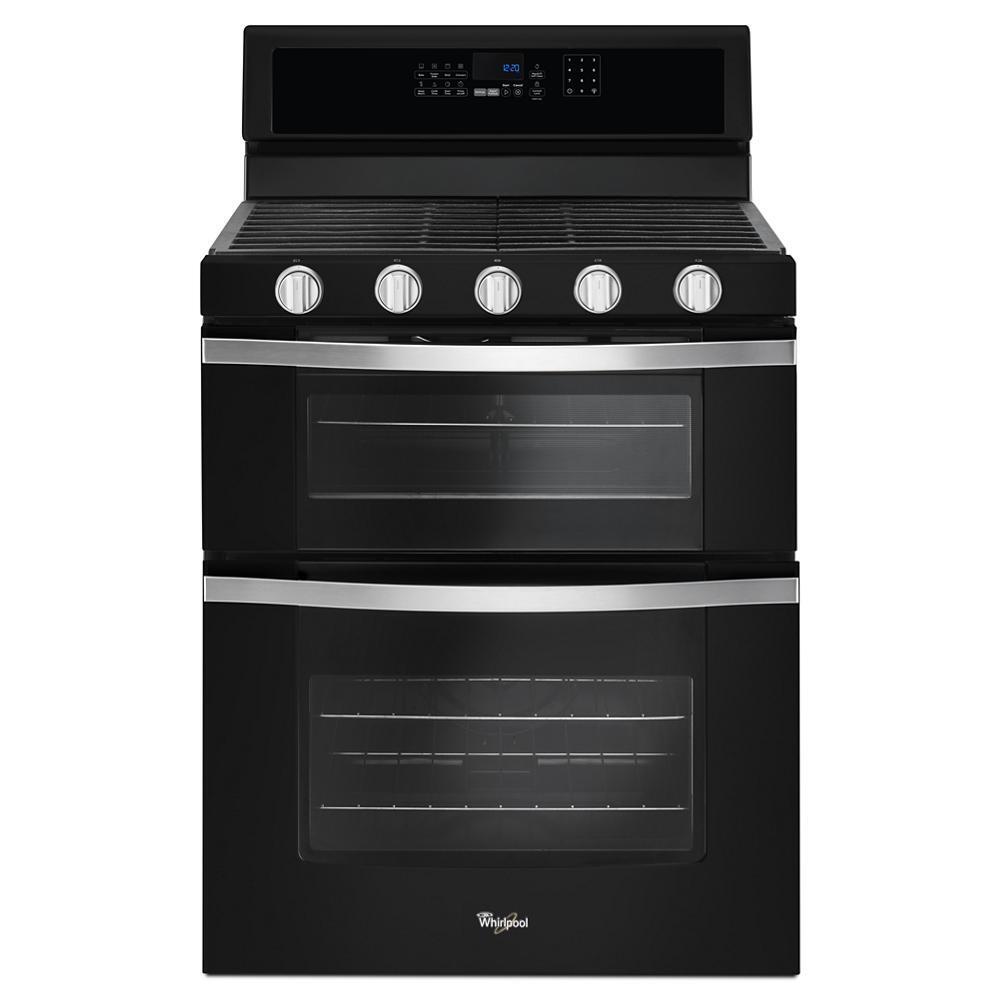 6.0 Cu. Ft. Gas Double Oven Range with EZ-2-Lift™ Hinged Grates