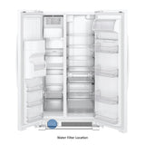 33-inch Wide Side-by-Side Refrigerator - 21 cu. ft.