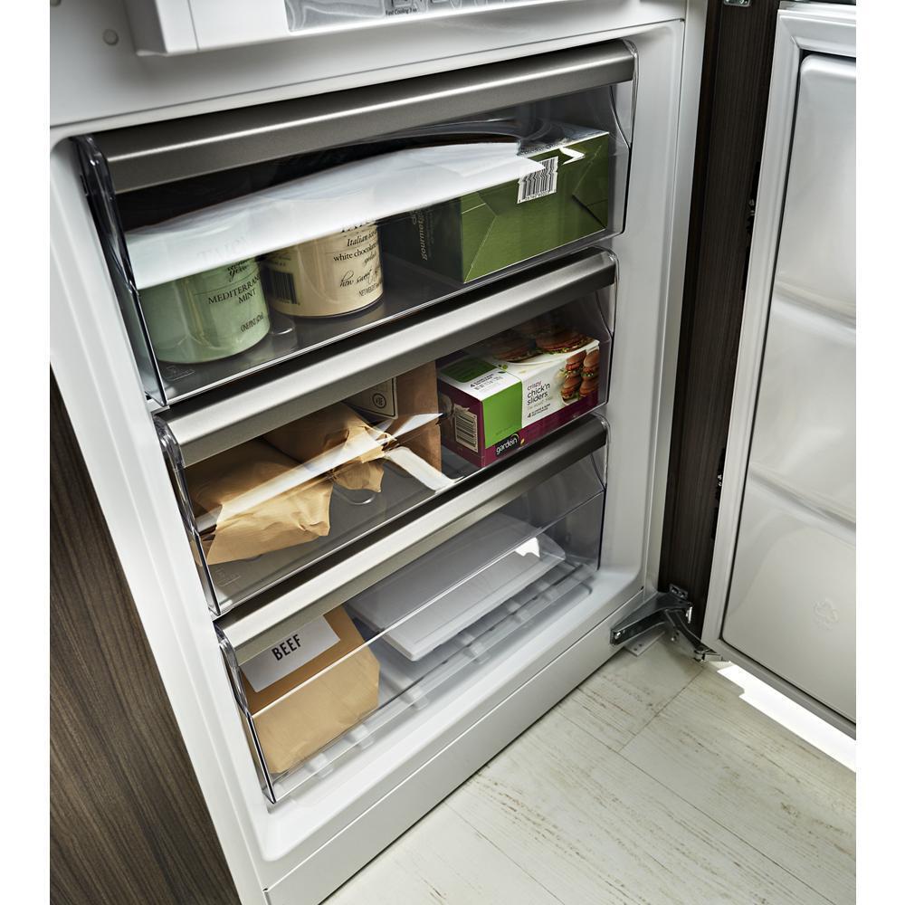 10 Cu. Ft. 24" Width Built-In Panel Ready Bottom Mount Refrigerator