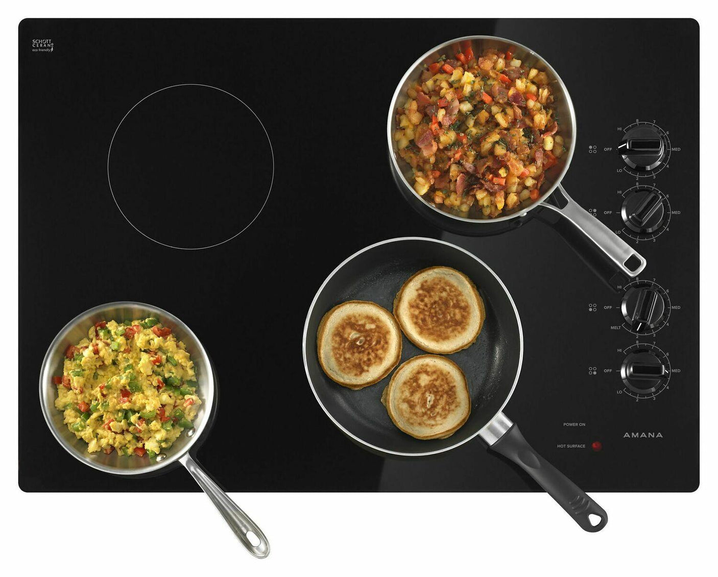 30-inch Electric Cooktop with Multiple Settings - Black