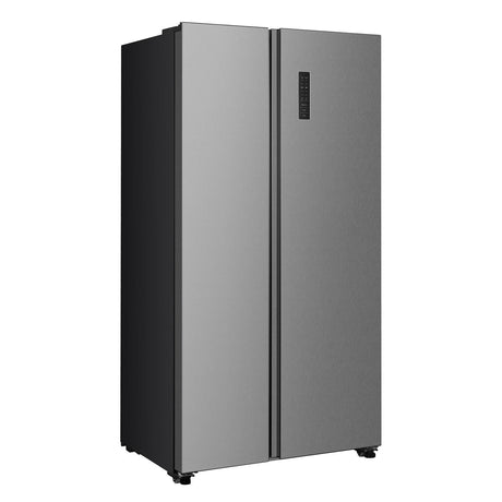 Element Electronics 18.8 cu. ft. Side-by-Side Refrigerator - Stainless Steel (ERX19FDS)