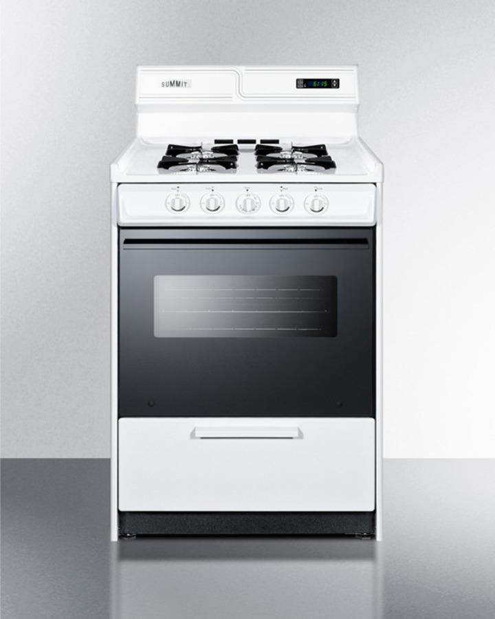 24" Wide Gas Range