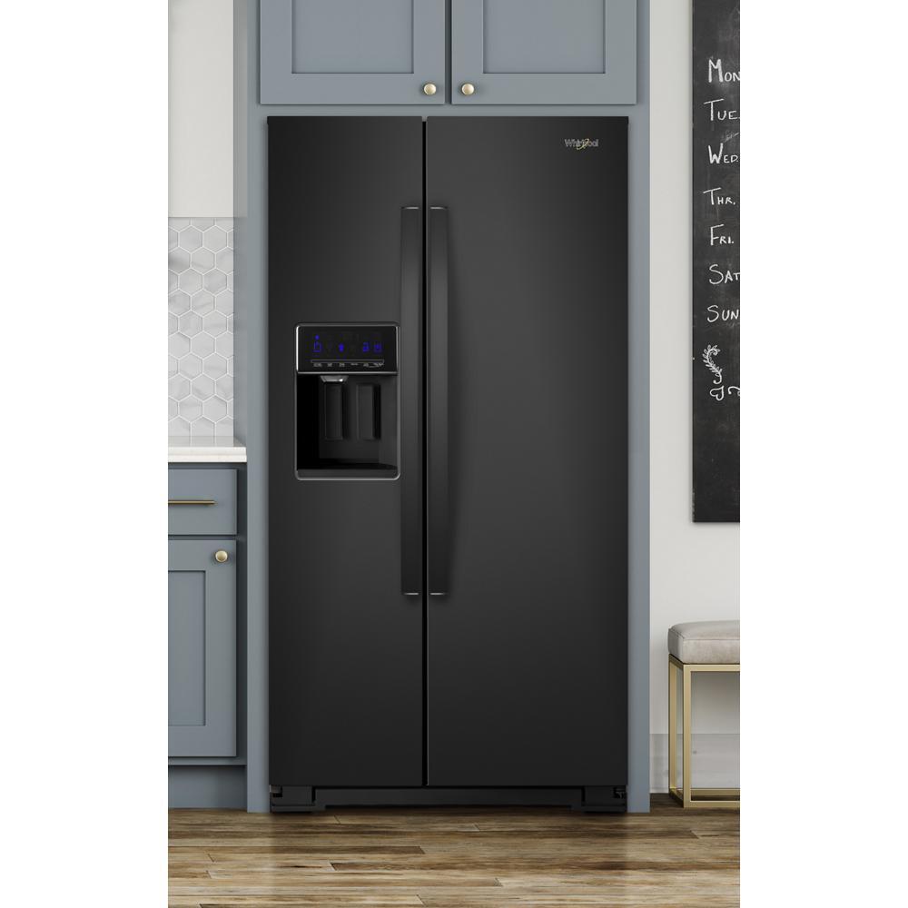 36-inch Wide Side-by-Side Refrigerator - 28 cu. ft.