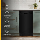 Small-Space Compact Dishwasher with Stainless Steel Tub