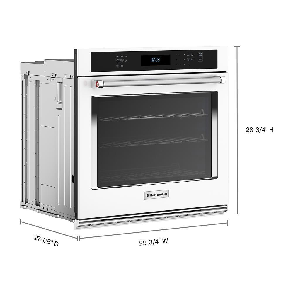 KitchenAid® 30" Single Wall Ovens with Air Fry Mode