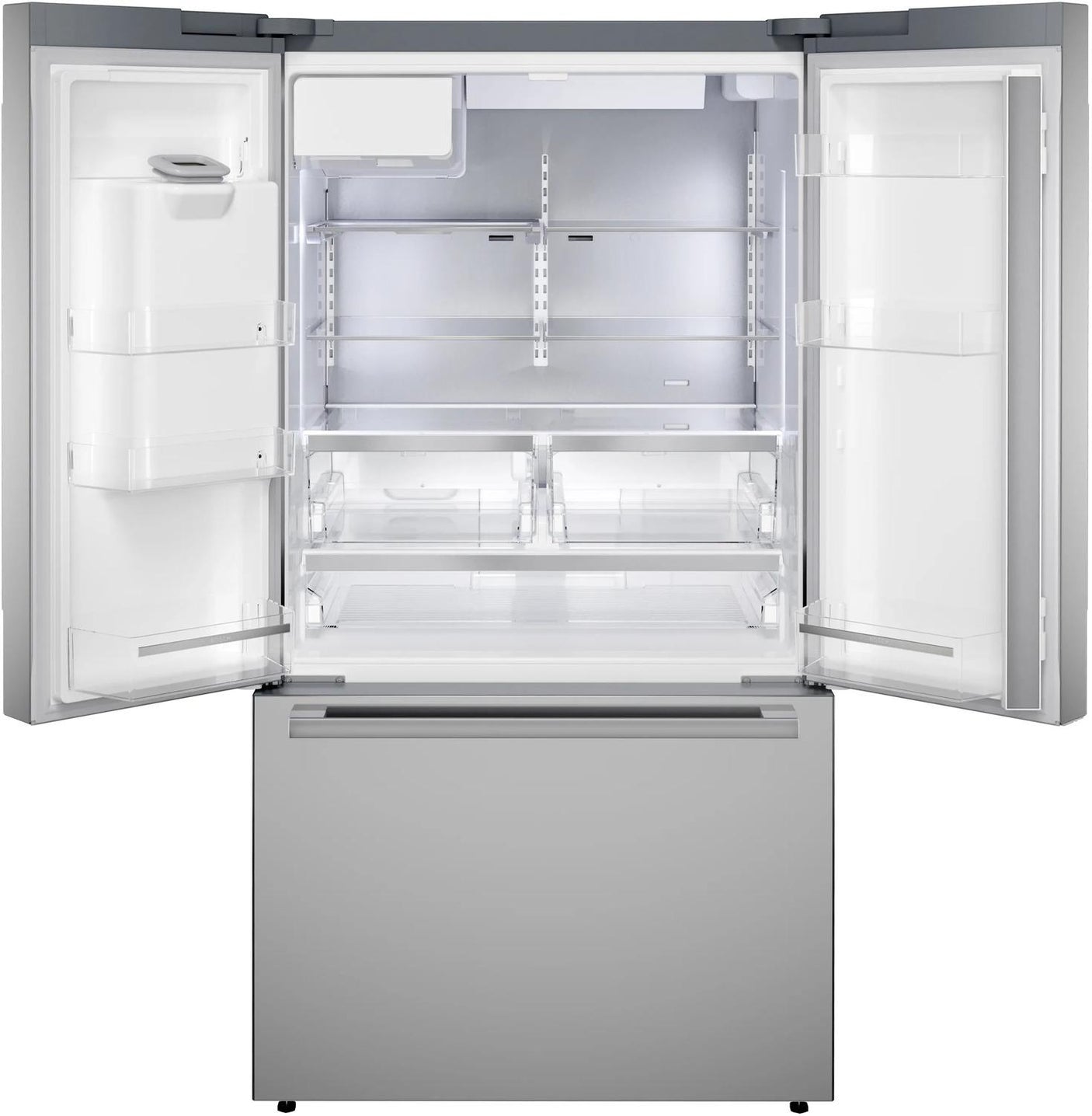 500 Series French Door Bottom Mount Refrigerator 36" Stainless steel (with anti-fingerprint)